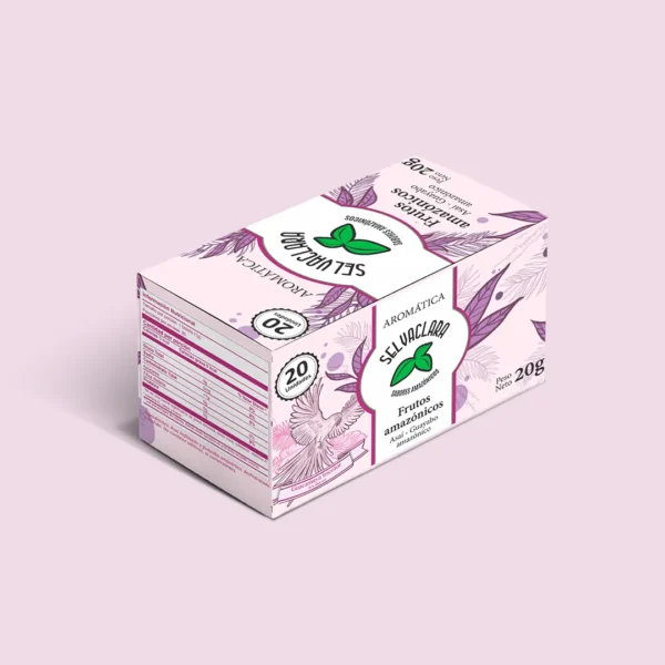 Asaí-Guayabo Amazónico - Aromatica Frutos Amazónicos Caja  x20 bolsas de 1gr